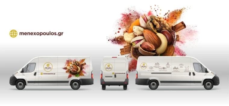 Dryfo photographic illustration applied to food brand communication