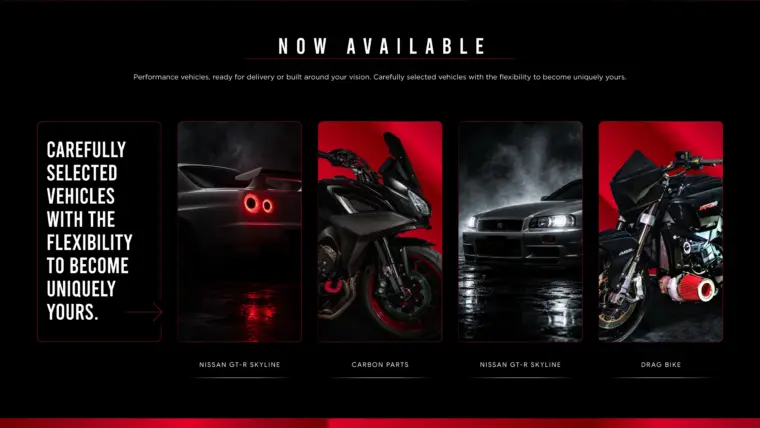 EVO FORCE website UIUX design